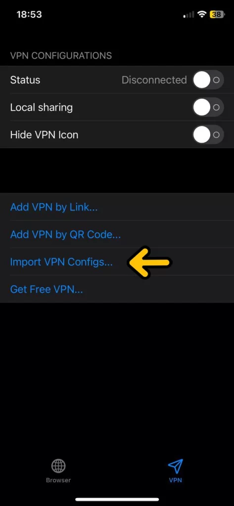 Holy VPN FairVPN IOS Tutorial 2