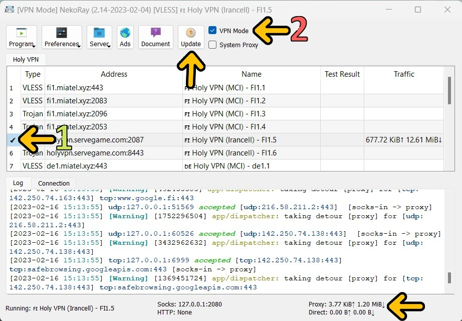 Nekoray Windows Tutorial 6